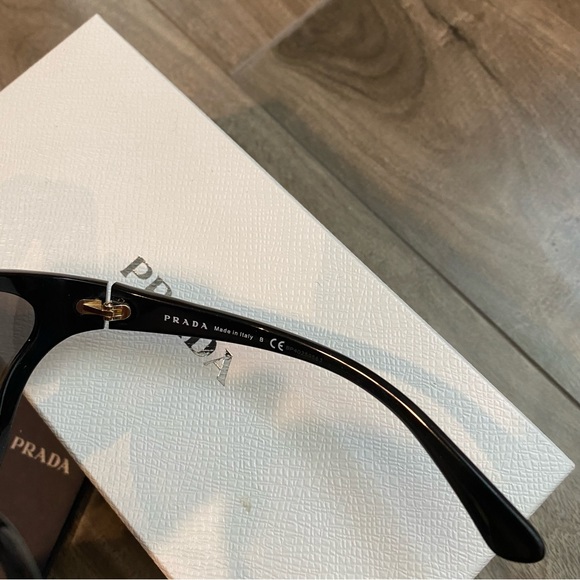 NWT Prada Oversize Wrap Butterfly Sunglasses 68mm - Picture 7 of 9